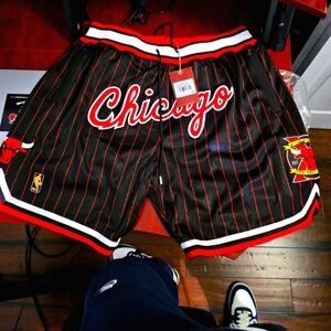 Mitchell and Ness x Just Don Chicago Bulls championship 96 shorts Authentic(NWT)